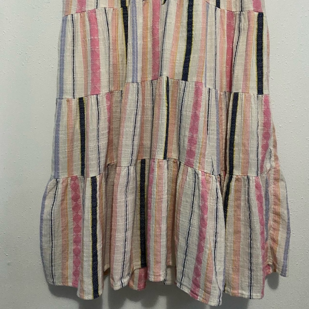 Anthropologie Georgina Tiered Striped
Shirtdress - Picture 5 of 8
